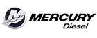 Brand mercury diesel logo